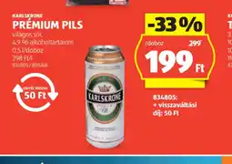 ALDI Karlskrone Prémium Pils ajánlat