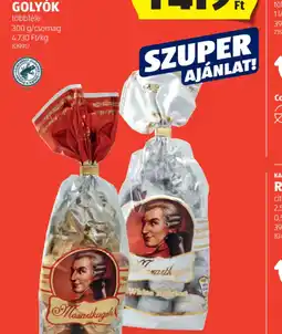 ALDI Salzburgi Mozart-golyk ajánlat