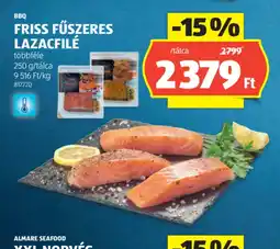 ALDI Friss Fűszeres Lazacfilé ajánlat