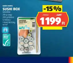 ALDI Good Choice Sushi Box ajánlat