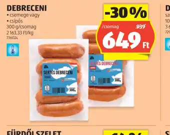 ALDI Debreceni ajánlat