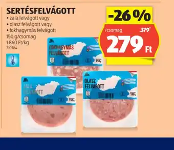 ALDI Sertésfelvágott ajánlat