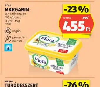 ALDI Flora Margarin ajánlat