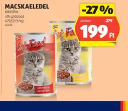 ALDI Macskaeledel ajánlat