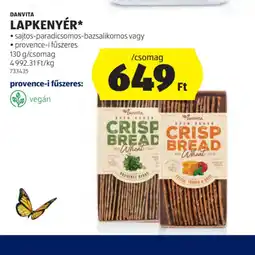 ALDI Danvita Lapkenyér ajánlat