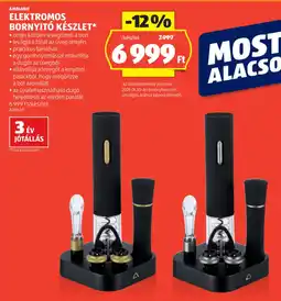 ALDI Ambiando Elektromos Bornyit Készlet ajánlat