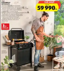 ALDI Enders Gázgrill San Francisco 3 ajánlat