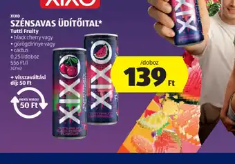 ALDI Xixo Szénsavas Üd OXIXtőital ajánlat