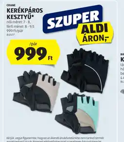 ALDI Crane Kerékpáros Kesztyű ajánlat