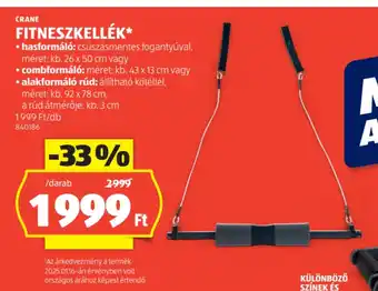 ALDI Crane Fitnesszkellék ajánlat