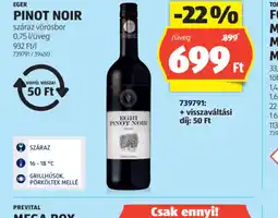 ALDI Eger Pinot Noir ajánlat