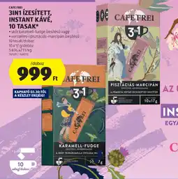 ALDI Cafe Frei 3in1 INSTANT KÁVÉKzes EGYADAGOS KISZERELÉSBENtett Instant Kávé ajánlat