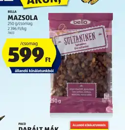 ALDI Bella Mazsola ajánlat