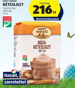 ALDI Happy Harvest Rétestliszt ajánlat