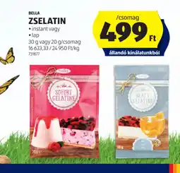 ALDI Bella Zselatin ajánlat