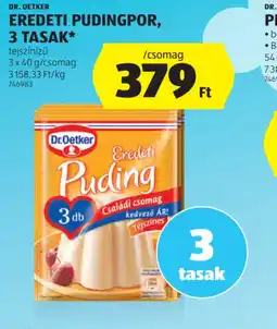 ALDI Dr. Oetker Eredeti Pudingpor ajánlat