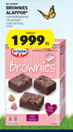 ALDI Dr. Oetker Brownies Alappor ajánlat