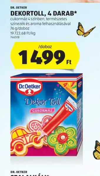 ALDI Dr. Oetker Dekortoll ajánlat