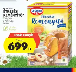 ALDI Dr. Oetker Étkezési Keményítő ajánlat