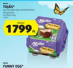 ALDI Milka Tojás ajánlat