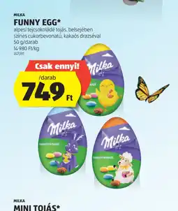 ALDI Milka Funny Egg ajánlat