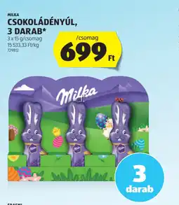 ALDI Milka Csokoládényúl ajánlat