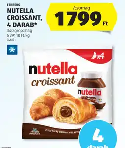 ALDI Ferrero Nutella Croissant ajánlat