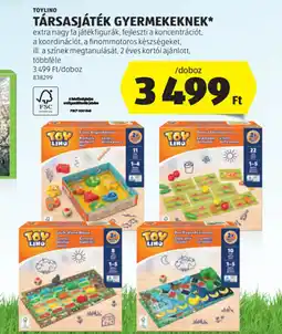 ALDI Toylino Társasjáték Gyermekeknek ajánlat