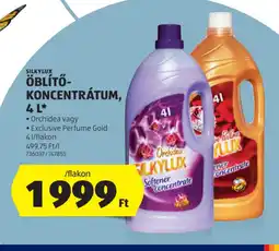 ALDI Silkylux Öblítő-koncentrátum ajánlat