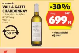 ALDI Valla Gatti Chardonnay ajánlat