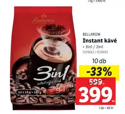 Lidl Bellarom Instant kávé ajánlat