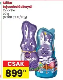 Spar Milka tejcsokoládényúl ajánlat