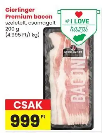 Spar Gierlinger premium bacon ajánlat