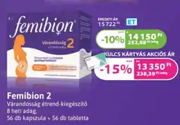 Kulcs Patika Femibion 2 ajánlat