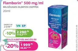 Kulcs Patika Flamborin 500 mg/ml ajánlat