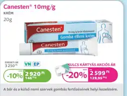 Kulcs Patika Canesten 10mg/g ajánlat