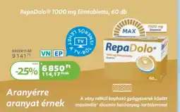 Kulcs Patika RepaDolo 1000 mg filmtabletta ajánlat