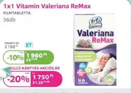 Kulcs Patika 1x1 vitamin valeriana remax ajánlat