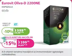 Kulcs Patika Eurovit oliva-d 2200ne ajánlat