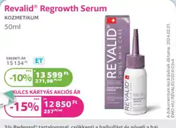 Kulcs Patika Revalid regrowth serum ajánlat