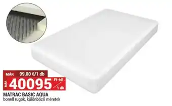 Merkury Market Matrac basic aqua ajánlat