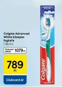 Tesco Colgate advanced white közepes fogkefe ajánlat