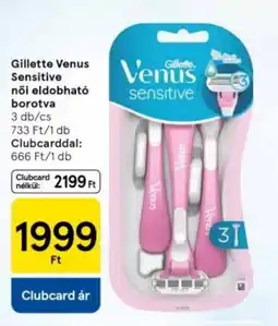 Tesco Gillette venus sensitive női eldobható borotva ajánlat