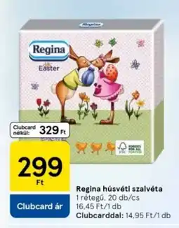 Tesco Regina húsvéti szalvéta ajánlat