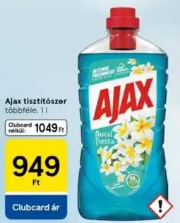 Tesco Ajax tisztítószer ajánlat