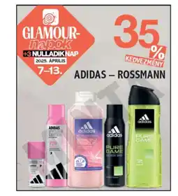 Rossmann ADIDAS - ROSSMANN ajánlat