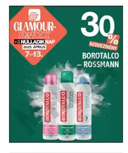 Rossmann BOROTALCO - ROSSMANN ajánlat