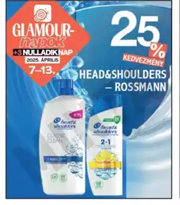 Rossmann HEAD&SHOULDERS - ROSSMANN ajánlat