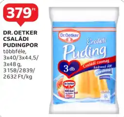 Auchan Dr. Oetker családi pudingpor ajánlat