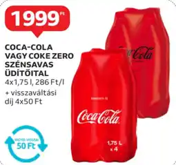 Auchan Coca-Cola / Coke Zero ajánlat